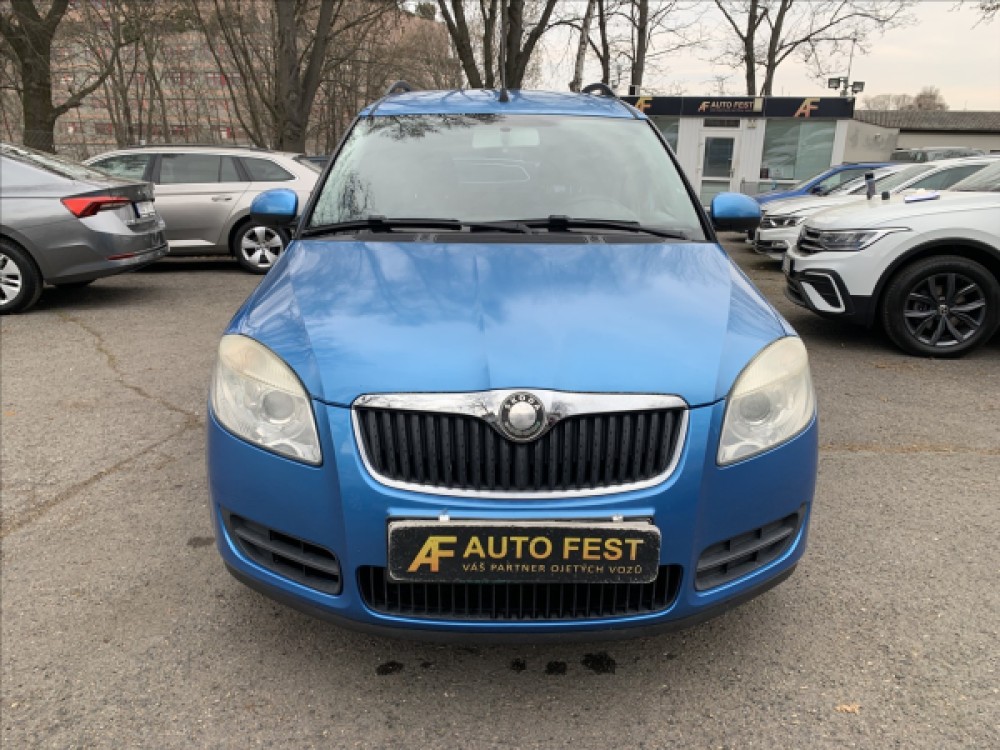 Škoda Roomster 1,6 LPG ČR, SERVISKA